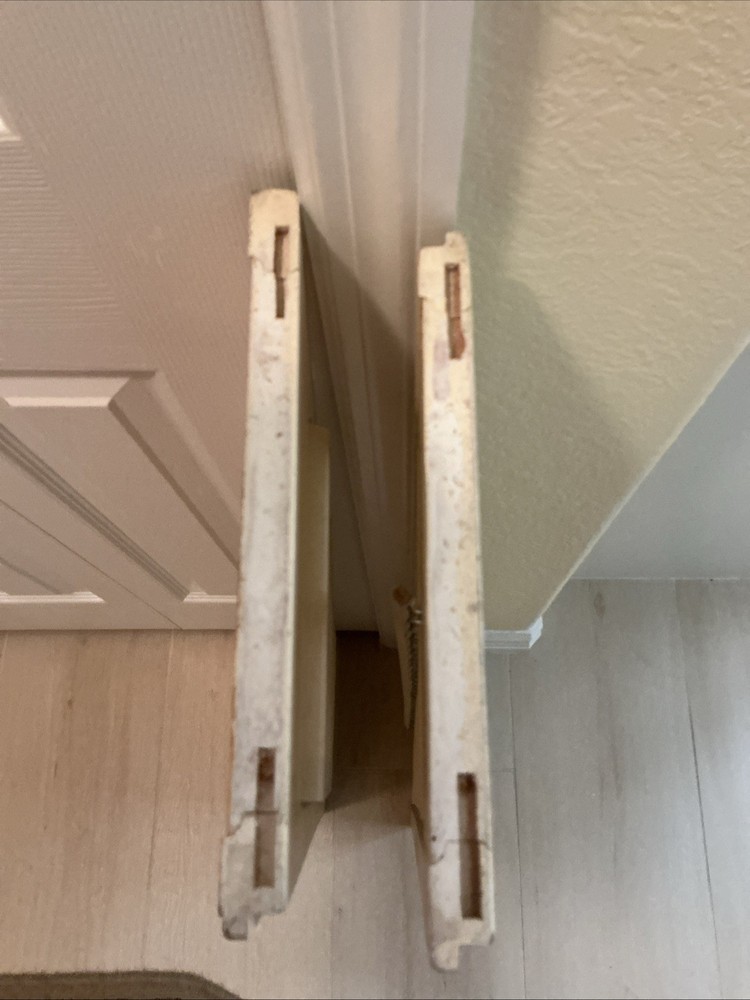 Wood Interior Window Shutters Height 38 1/4”