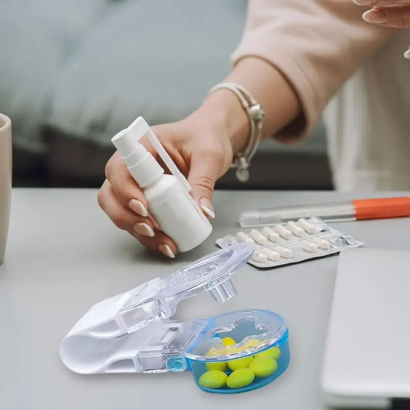 Portable Pill Taker Pollution Medicine Popper Tablet Dispenser For The Elderly