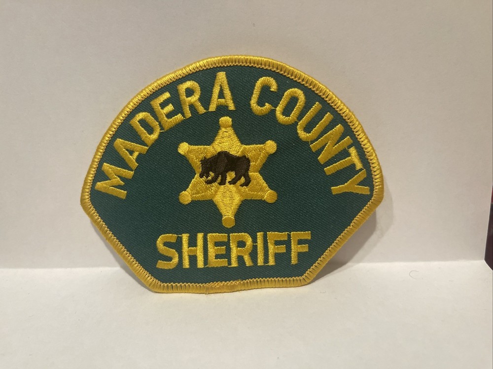 Madera County California Sheriff Patch ~ Vintage