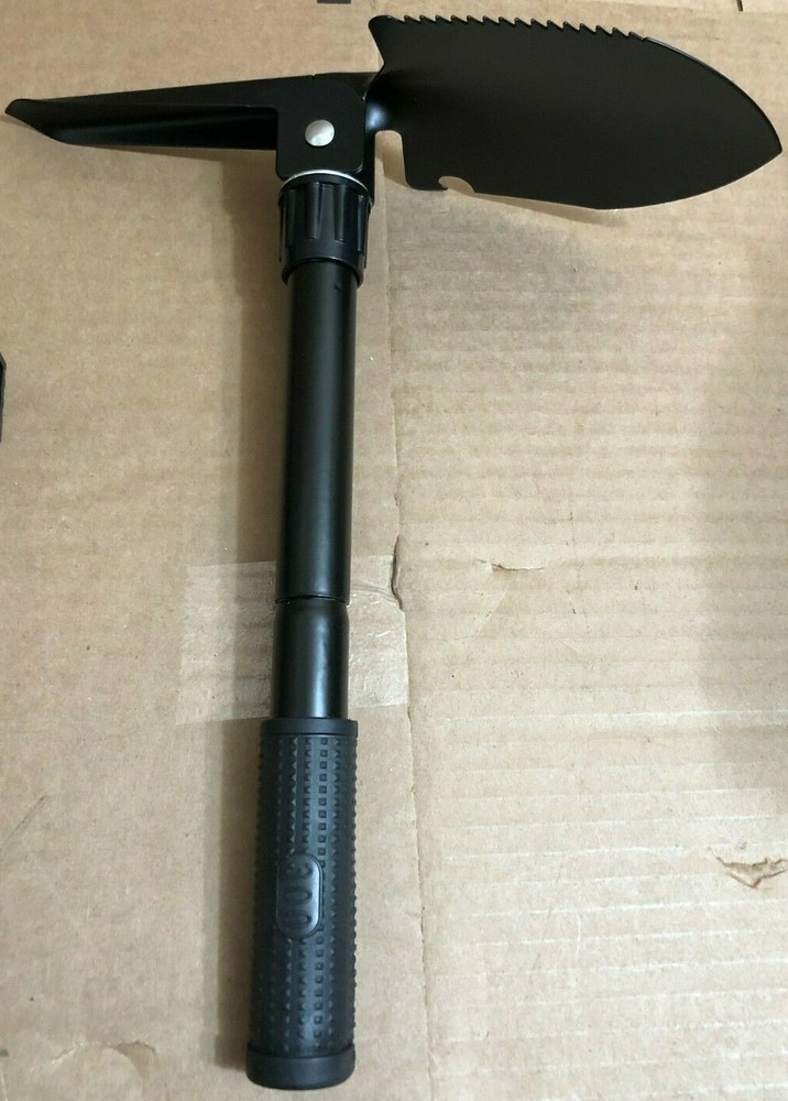 Underground Metal Detector w/ LCD Display & Gold Digger Tool + CamoBag **