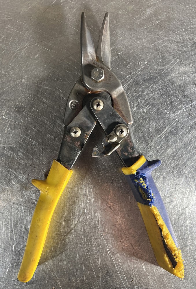 Irwin Straight Tin Snips CrM