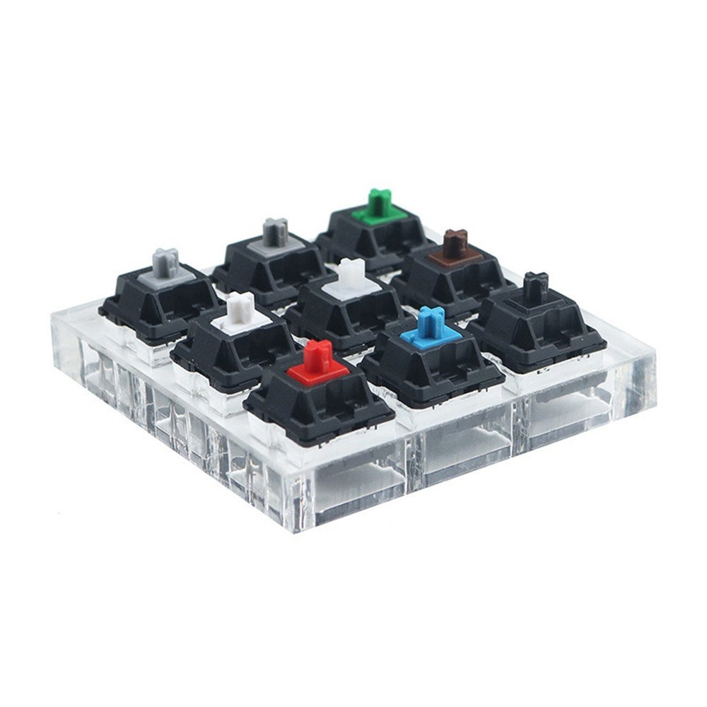 9-Key Switch Tester Mechanical Keyboard Sampler Keycap Switch for Cherry MX