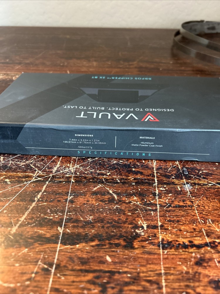 Vault PRO-C2X Black BLK Bracket for BBPOS Chipper 2X Bluetooth Card Reader - New