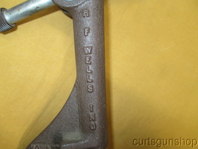 RF Wells Powder Measure Reloading Tool with Cap