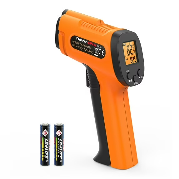 Therm Pro ThermoPro TP-30 Infrared Thermometer IR w Batteries