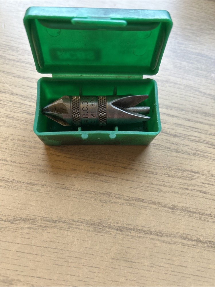 L.E. WILSO BURRING TOOL, 17 - 45 CALIBER, MADE FOR RCBS