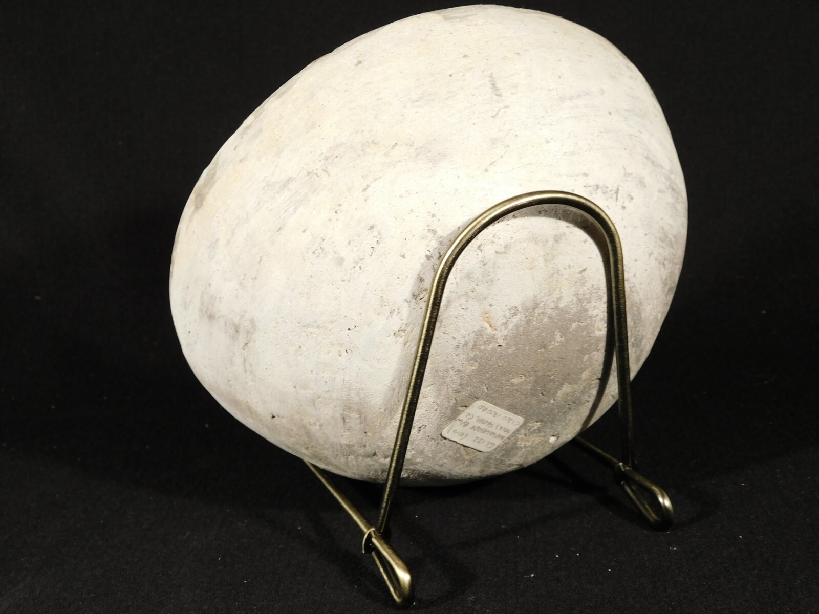 Easel Display Stand Metal Medium Size Adjustable Sea Shell Design