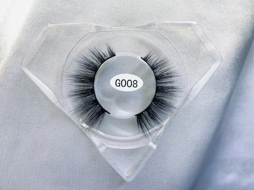 Faux handmade mink 3D eyelashes