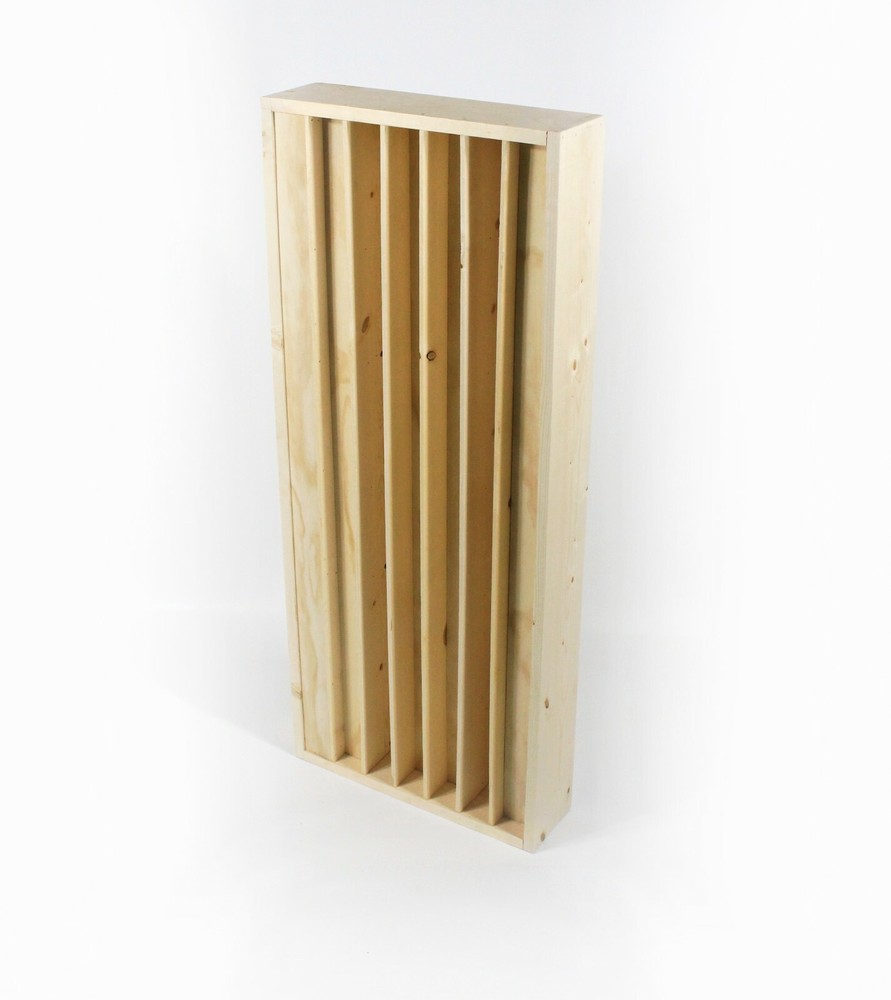 Acoustic diffuser 46 x 19 x 5" QRD Diffusion panel Quadratic treatment skyline