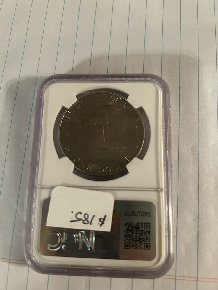1776-1976-D $1 Type1 Eisenhower Dollar NGC MS66