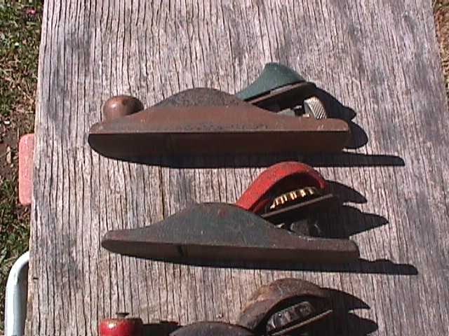 RUSTY WOOD BLOCK PLANE PARTS