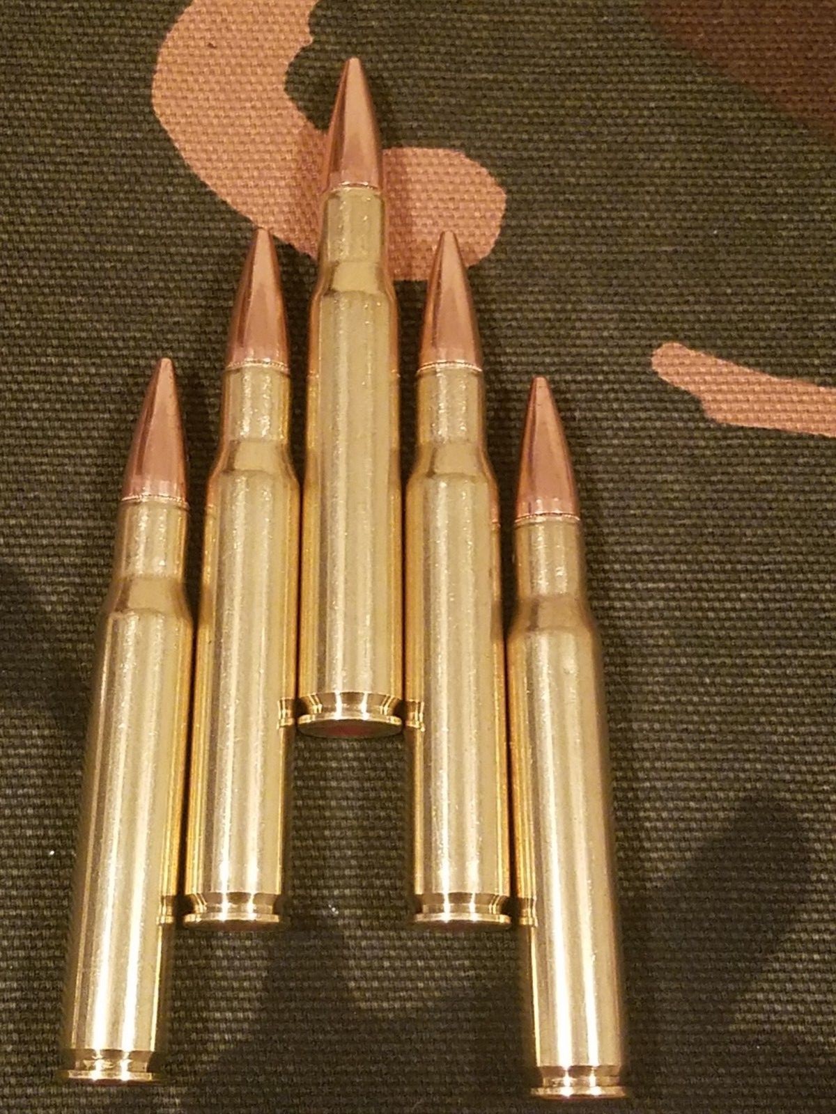 30-06 SPRINGFIELD SNAP CAPS SET OF 5 "SAFETY RED"