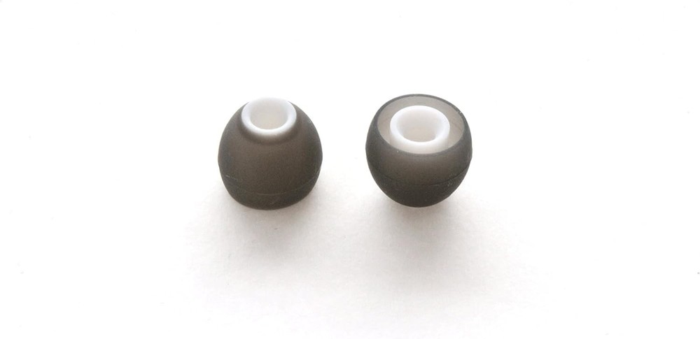 Replacement Silicone Earbud Tips for Beats Studio Buds + Headphones, 3 Black