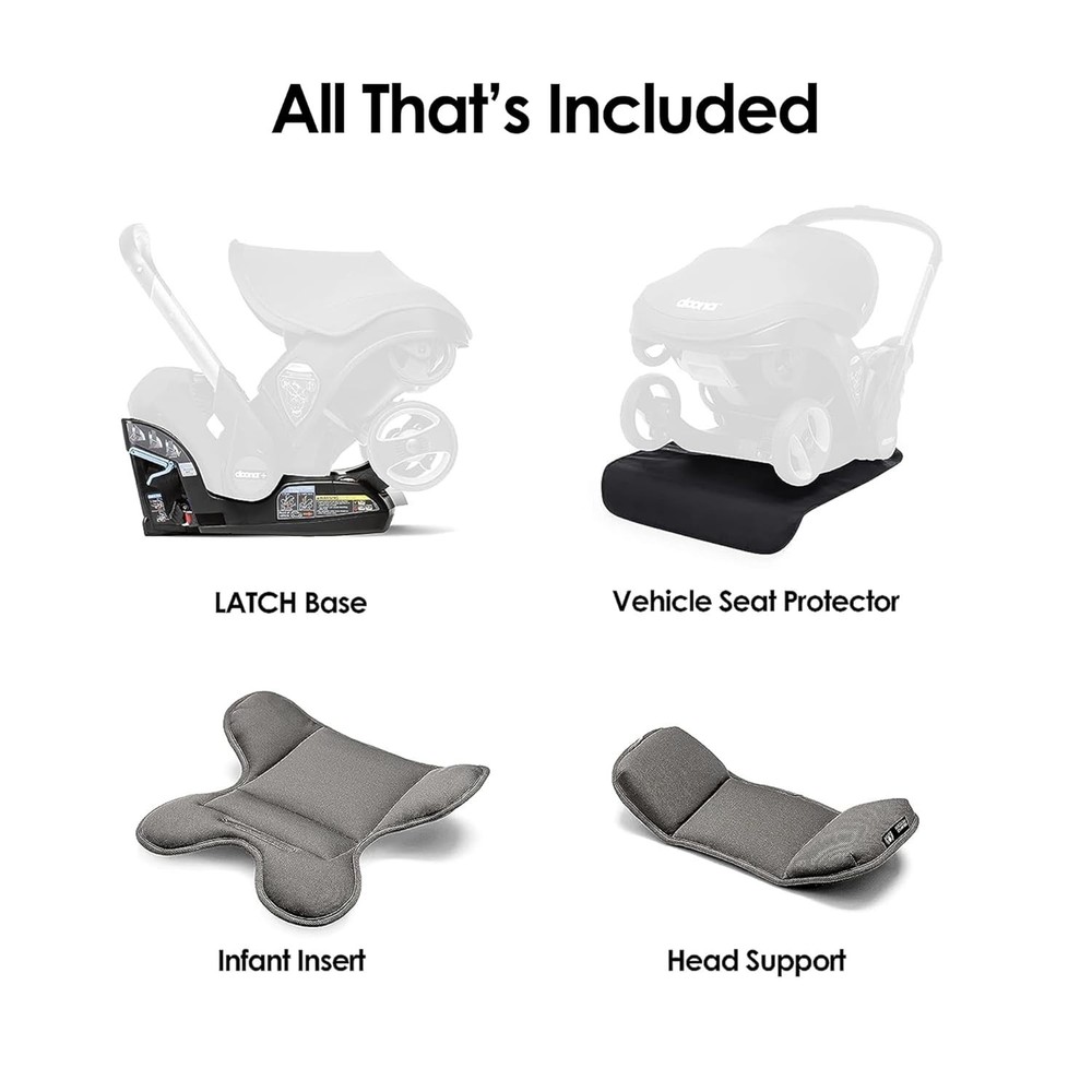 Compact, Lightweight Nitro Black Car Seat & Stroller Combo - Effortless Mobility