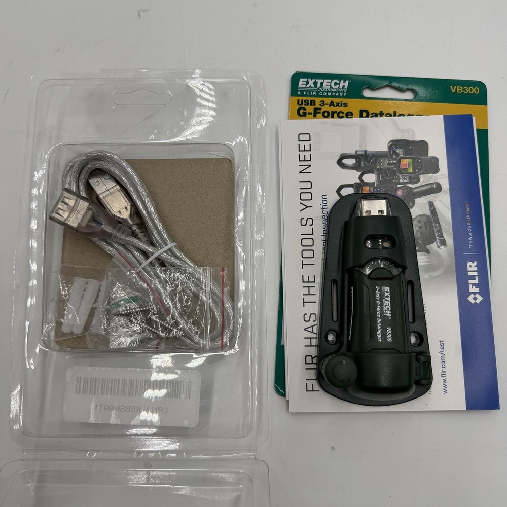 Extech VB300 3-Axis G-Force USB Datalogger