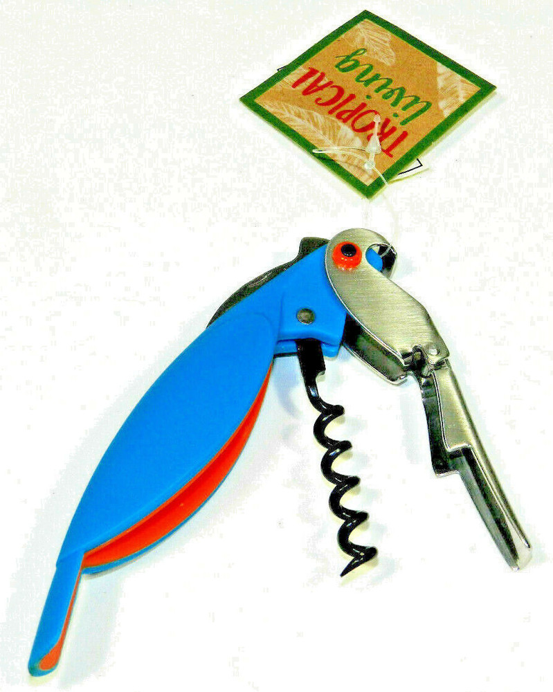Parrot Corkscrew Wine Bottle Opener