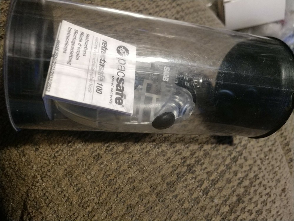 Saab Accessory PacSafe 3-Digit Combination Lock