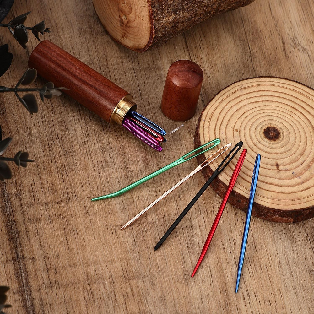 Large Eye Sewing Needles Set, Yarn Sewing Needle Sharp Tapestry Needles Tapestry