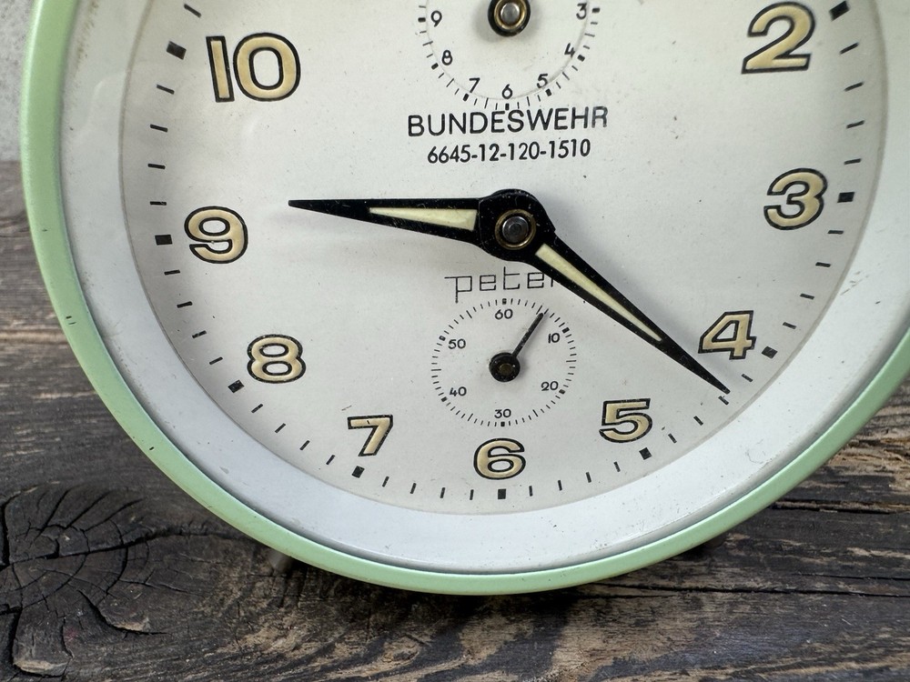 Vintage Bundeswehr Clock