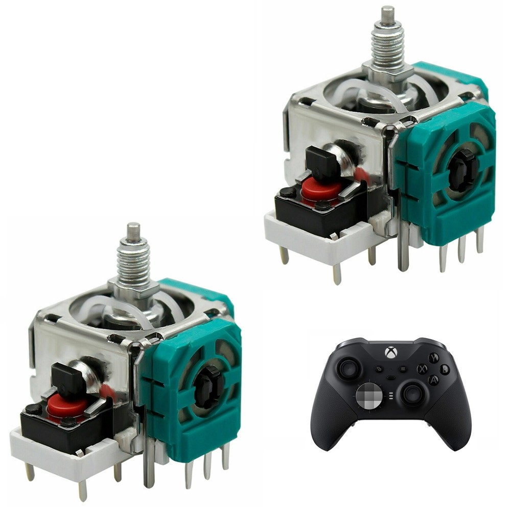 Lot of 2 Analog Module Potentiometer 3D Replacement Elite Series 2 Controller