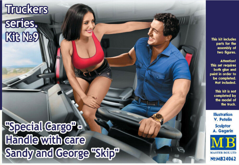 Master Box 24062 "Special Cargo" - Handle with care Sandy & George "Skip" 1/24