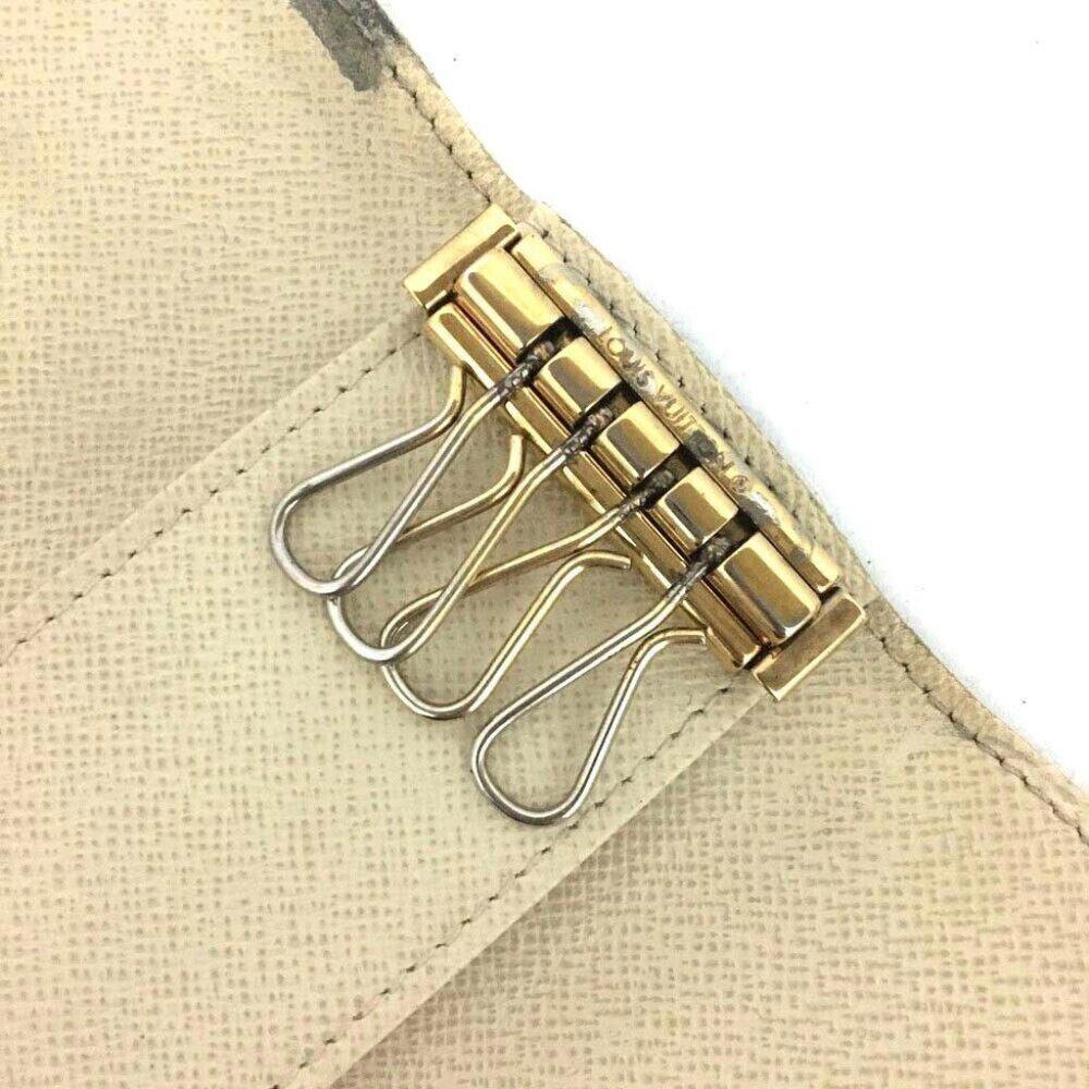 Louis Vuitton Damier Azur Multicles 4 Ring Key Case