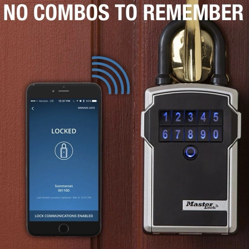 Master Lock 5440EC Bluetooth Portable Lock Box