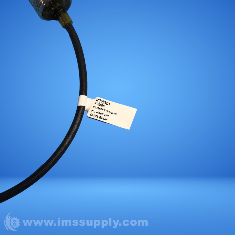 Ifm KT6301 Illuminated Capacitive Touch Sensor FNIP