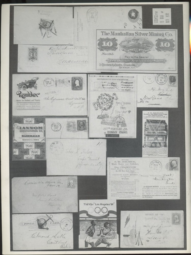 L.D. "Dan" Mayo 3 Postal History Auction Catalogs 1994