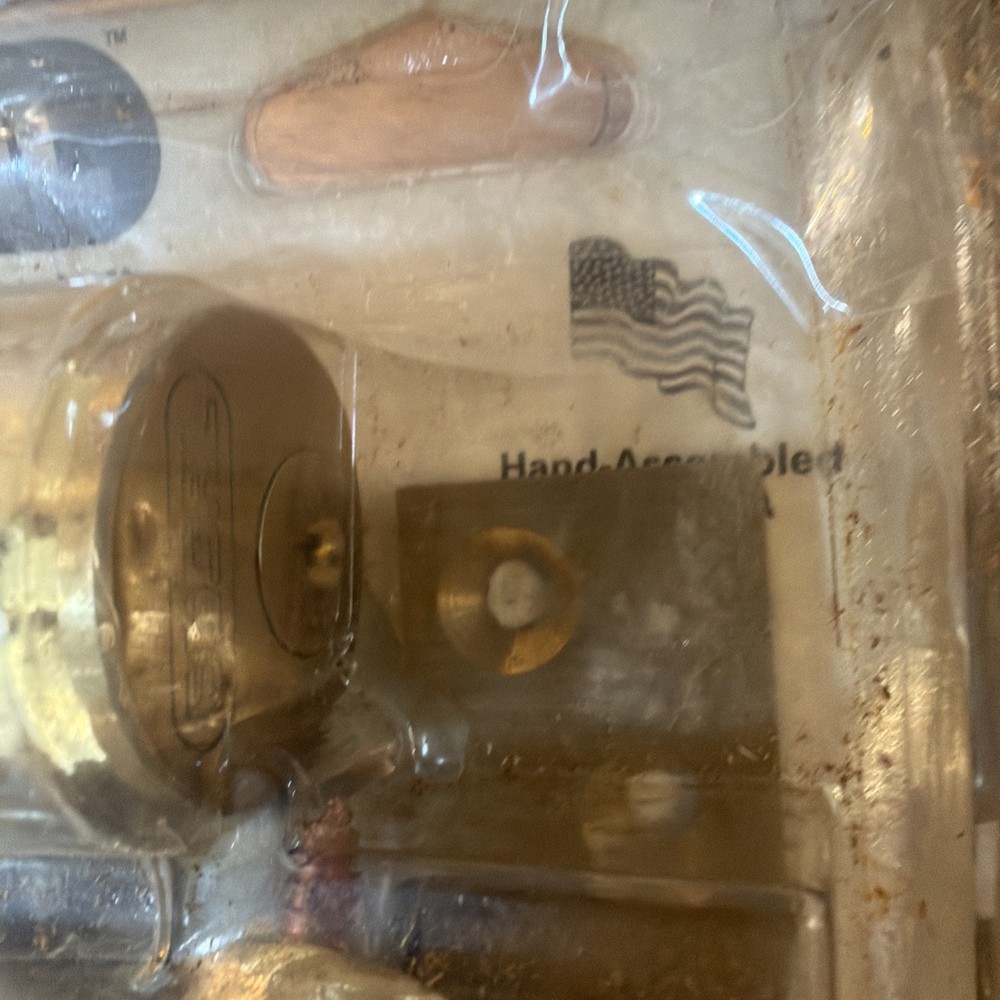 Segal Model 687/688 Solid Bronze Double Cylinder Deadbolt – Maximum Security NEW