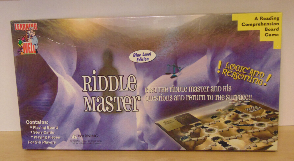 Riddle Master-Reading Comprehesion-Blue Level-Logic & Reasoning-Learning Well