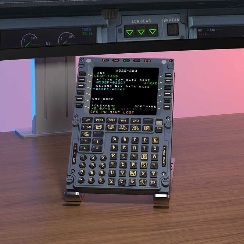 WINGFLEX A320 MCDU Flight Simulator Features Full-Scale Simulation for MSFS USA