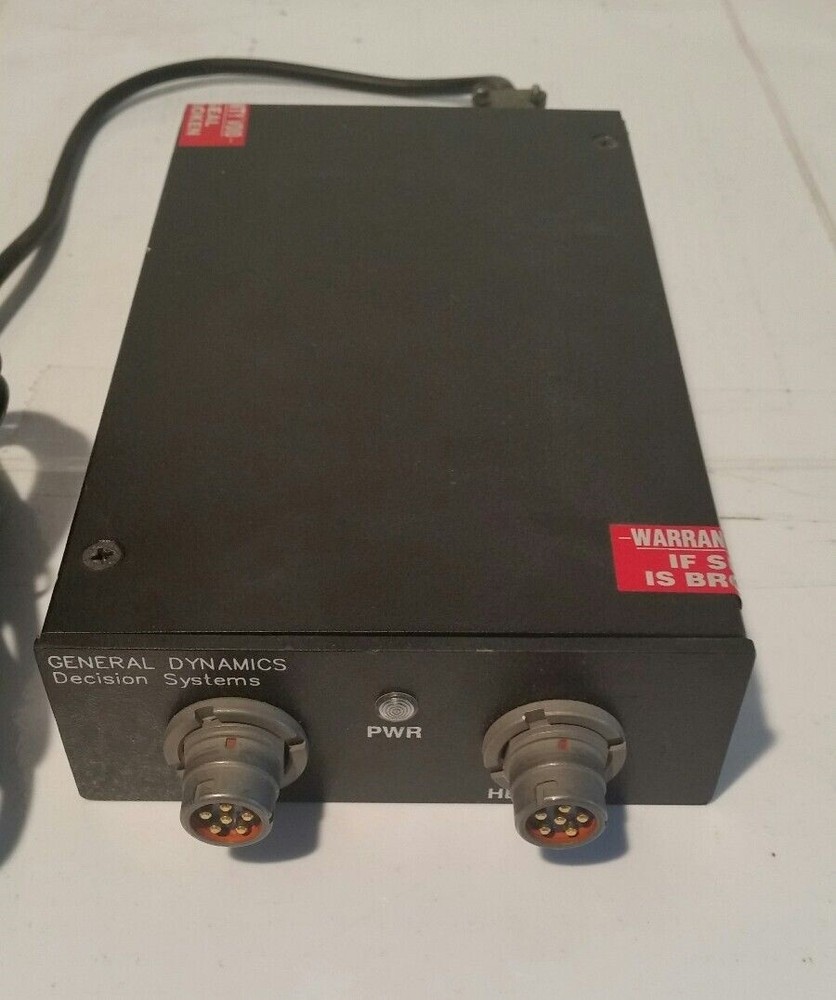 General Dynamic Decision System 20074166-001 Comm Device Astrodyne Power 24v
