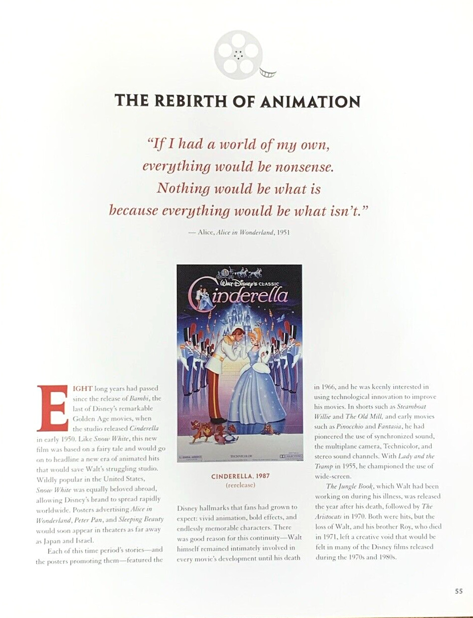 Cendrillon Movie Poster 1950 France Walt Disney Productions #0034