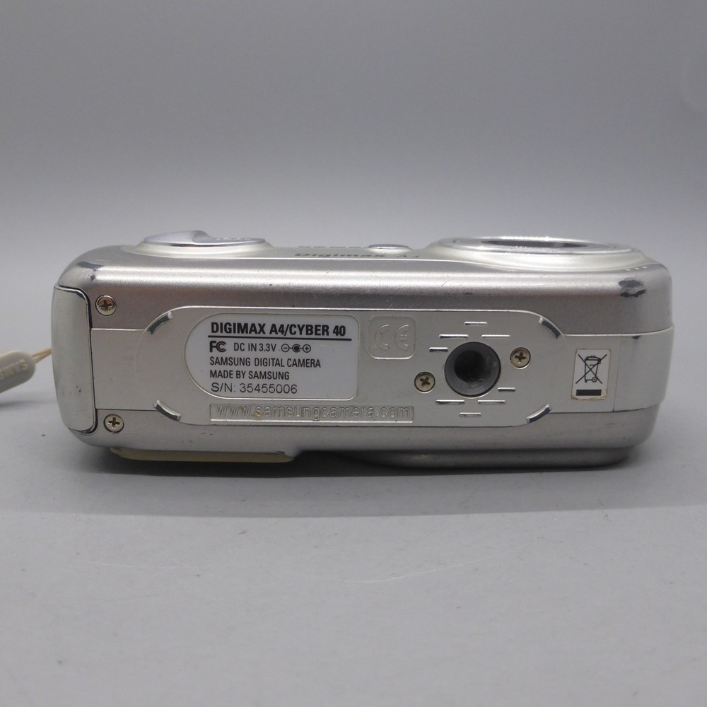Samsung Digital Camera Digimax A4 4.0MP Silver Tested
