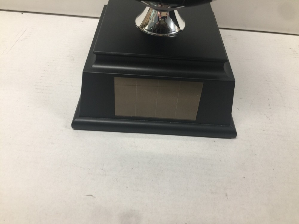 Solar Spinning Globe in Black & Silver Things Remembered