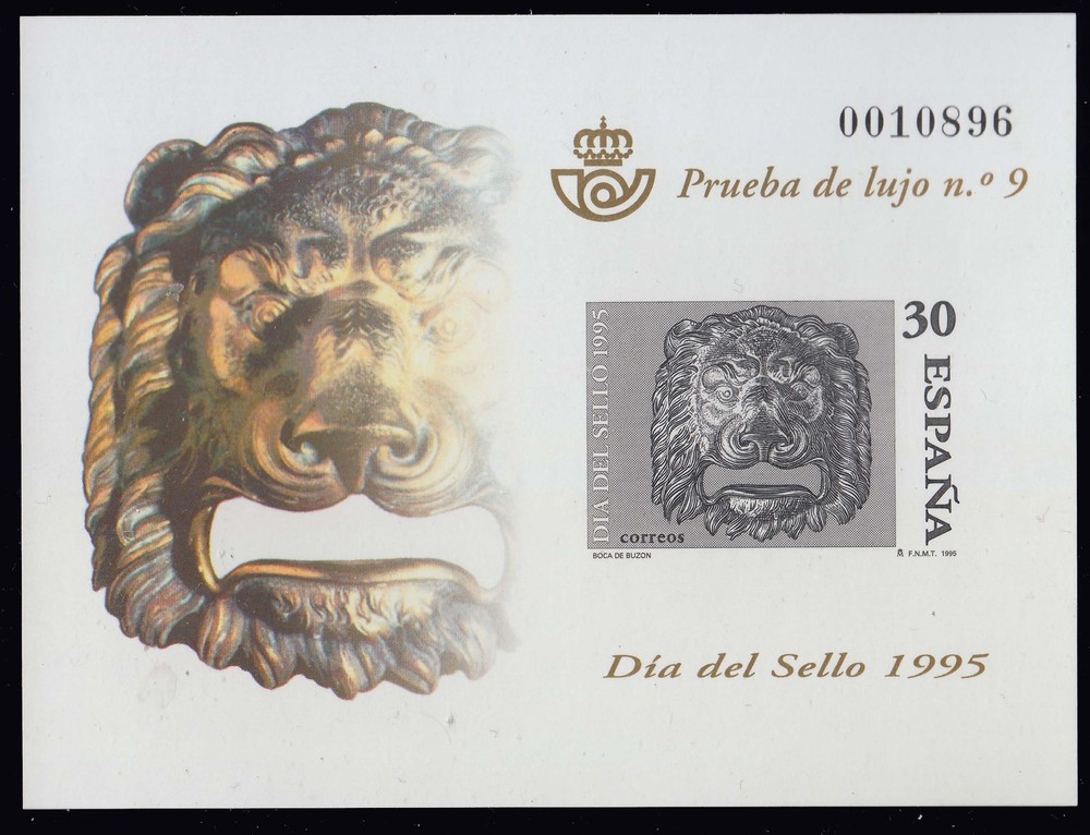 Spain Edifil Deluxe Proof #9 Mint never hinged.