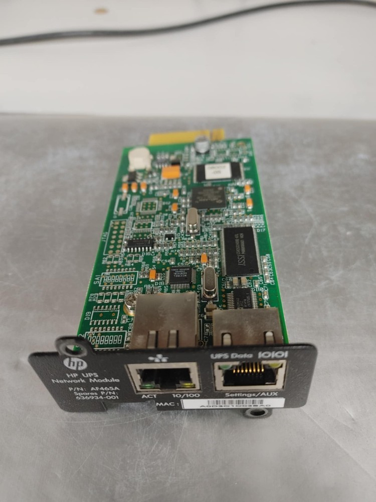 HP AF465A UPS Mini-Slot Network Module 632555-001