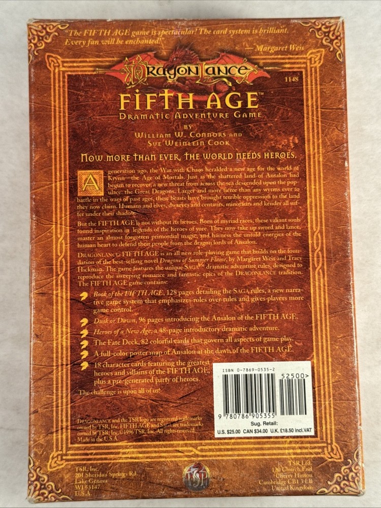 DragonLance Fifth Age Box Set - Complete