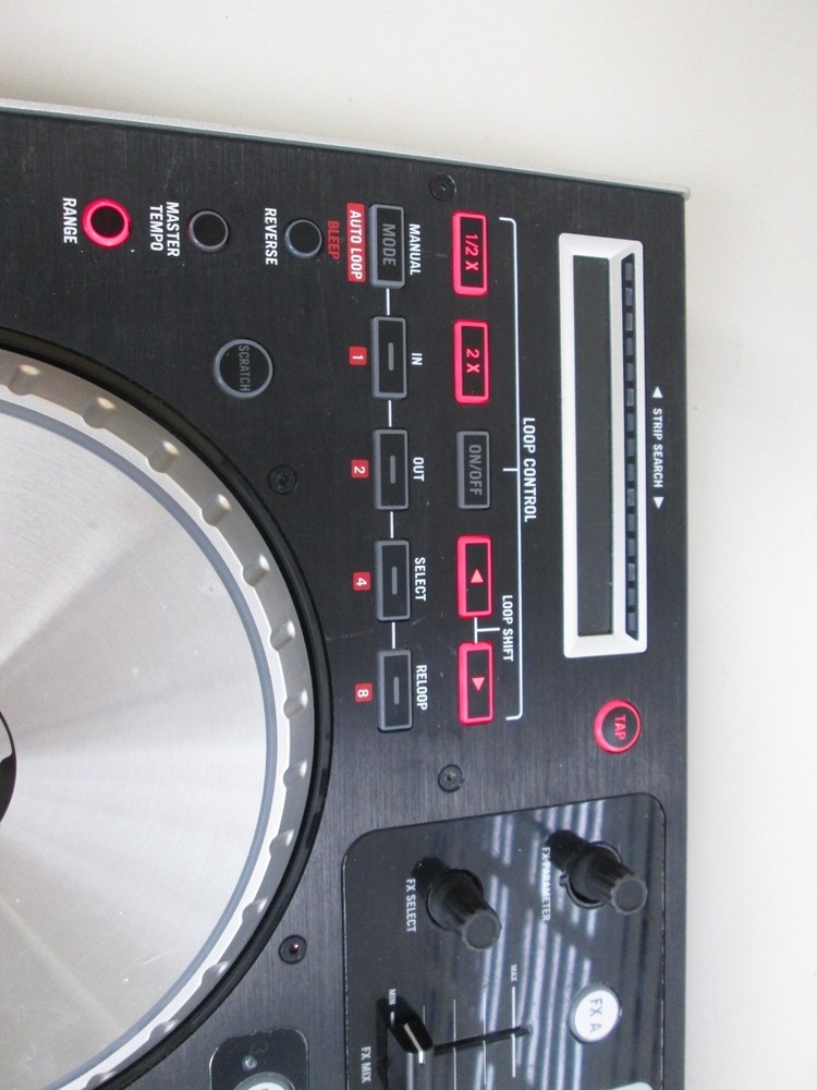 Numark NS6 Professional 4-Channel DJ Controller Touch-sensitive illuminate Mixer