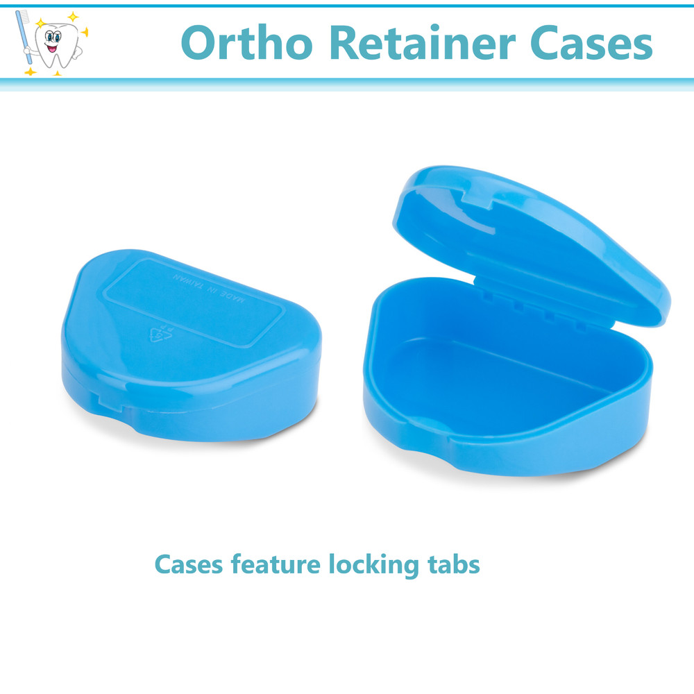 240 Sealed Assorted Dental Retainer Boxes Denture Case Containers Box (20 Box)