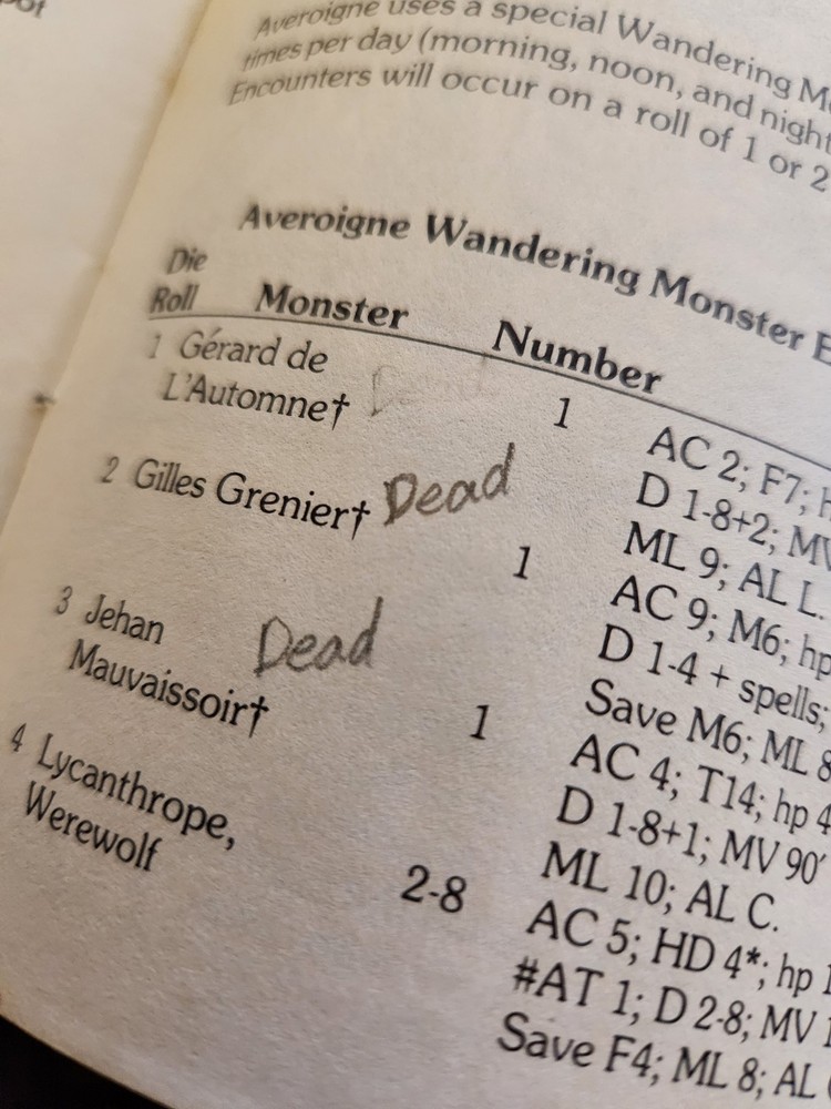 X2 Castle Amber module adventure D&D TSR Basic Dungeons & Dragons BECMI