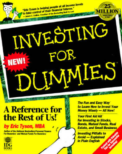 Investing for Dummies - Paperback By Tyson, Eric - GOOD