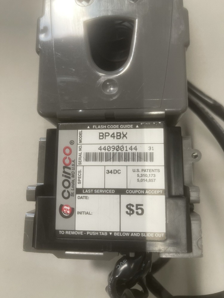 Coinco BP4BX Bill Acceptor