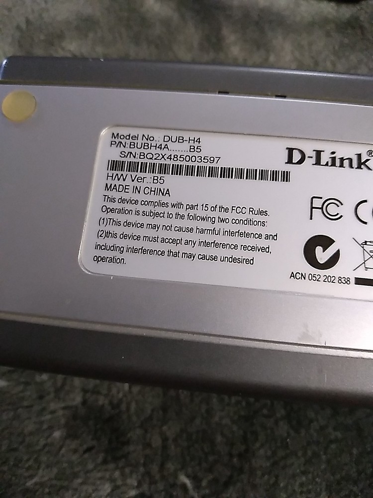 D-Link #DUB-H4
