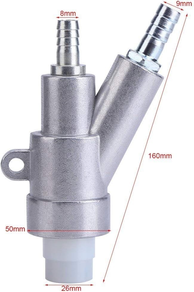 Durable Iron Sand Blaster Kit - Versatile 6MM Nozzle for All Your Cleaning Needs