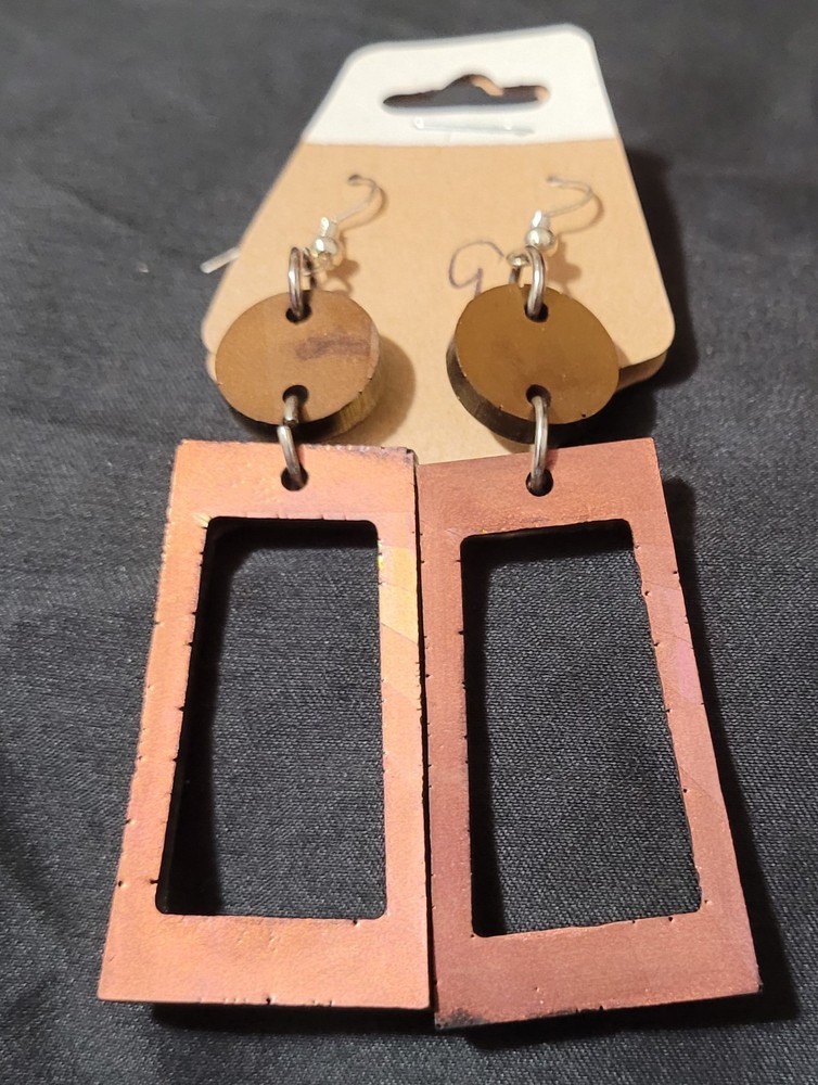 Handmade Epoxy Pierced Earrings