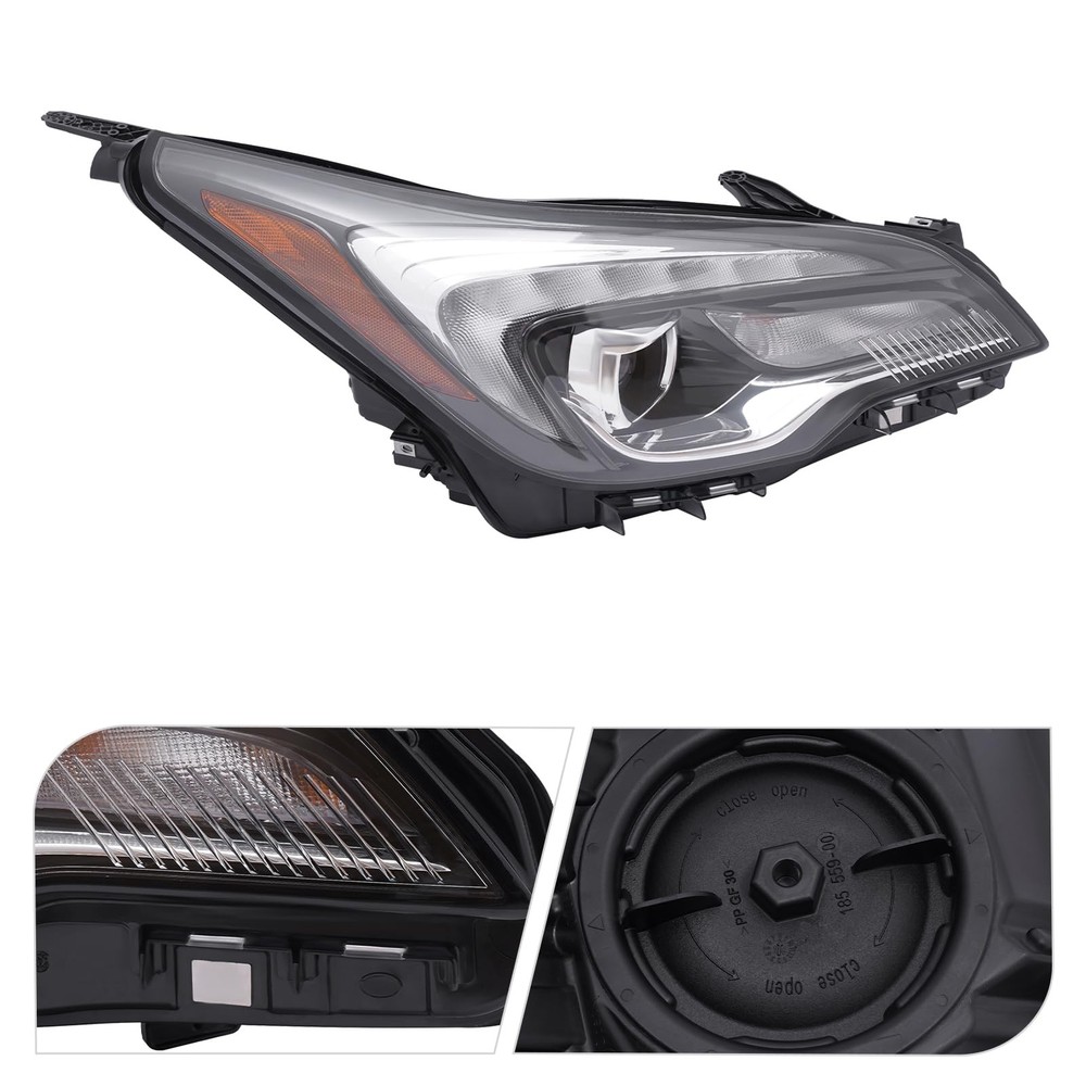 Halogen Headlights Assembly for Envision 2016-2018 Left Right Side