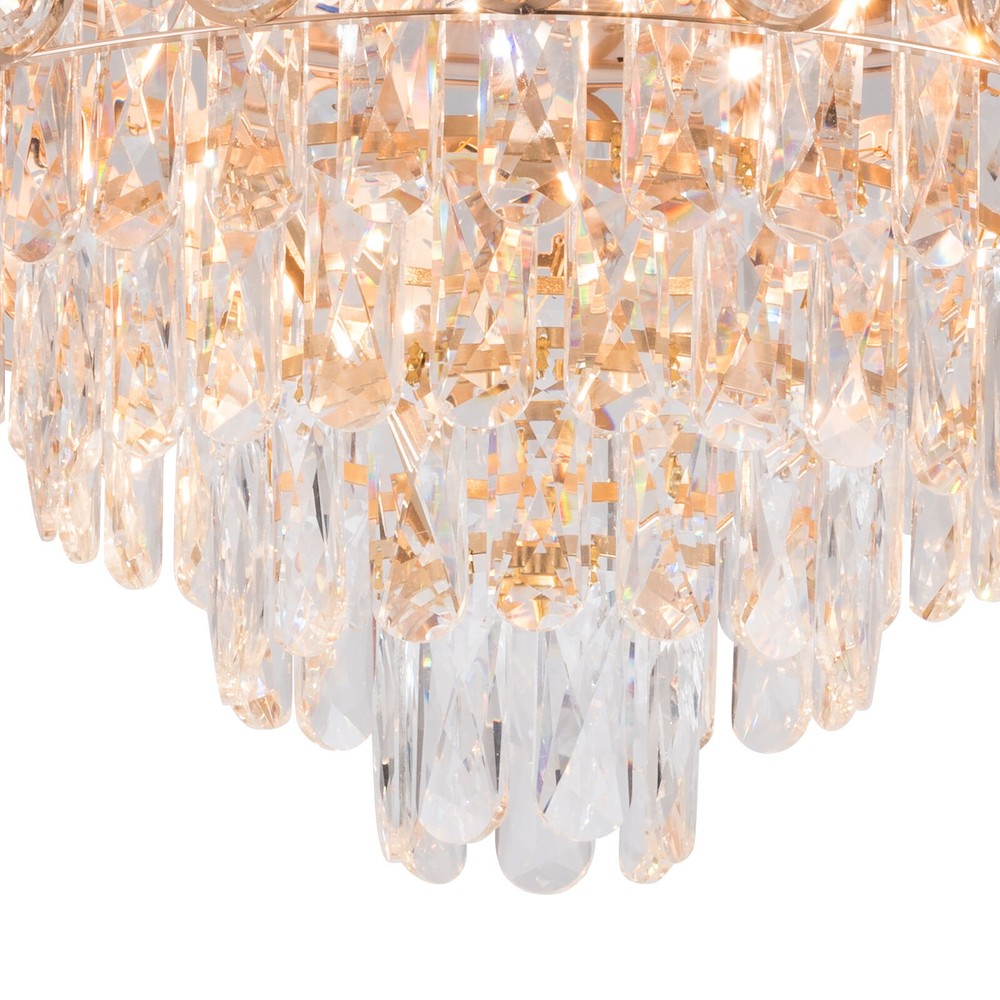 42 Inch 110V LED Ceiling Fan Adjustable Ceiling Light Fan With Remote Control