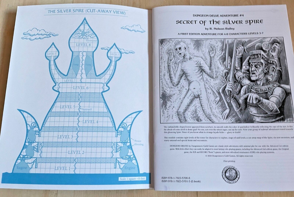 DUNGEON DELVE Module Bundle (8 books)